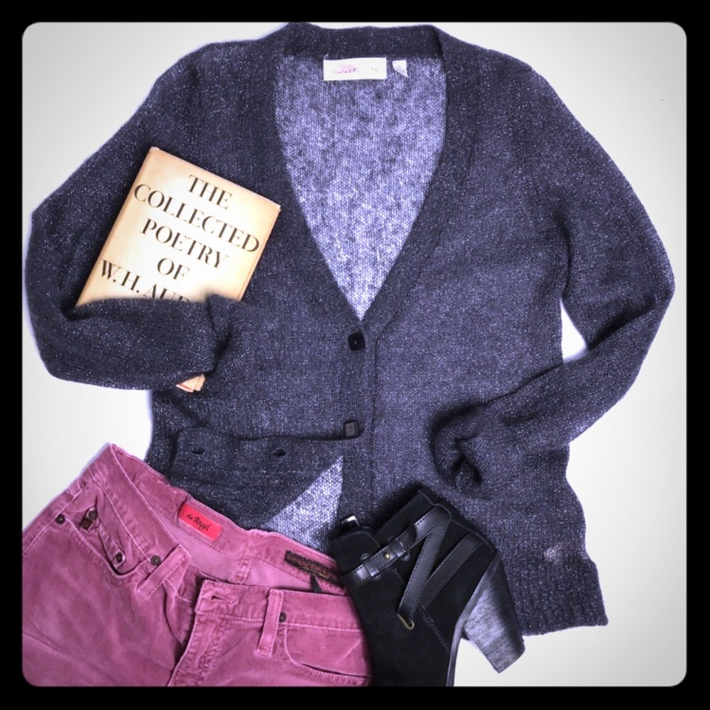 Anthropologie Charlie & Robin Sheer Cardigan! XS